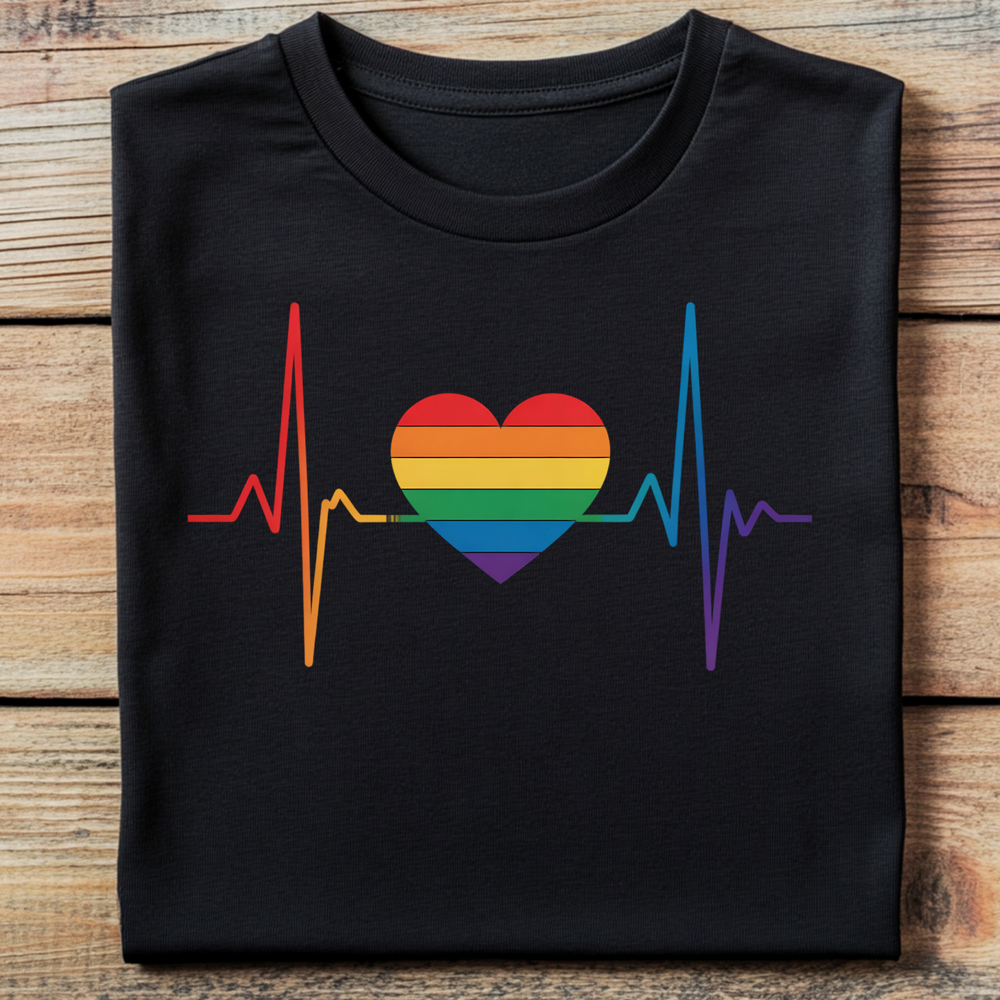 DTF T-Shirt Transfer | Ready to Press | DIY Heat Transfer for Clothing, Hoodies, Sweatshirt | Pride DTF100854