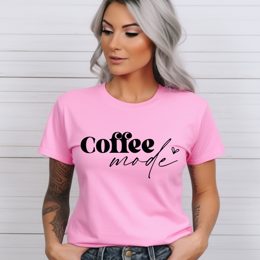 Clear Film Single Colour Soft Thin Matte Screen Print Transfer: Coffee Mode