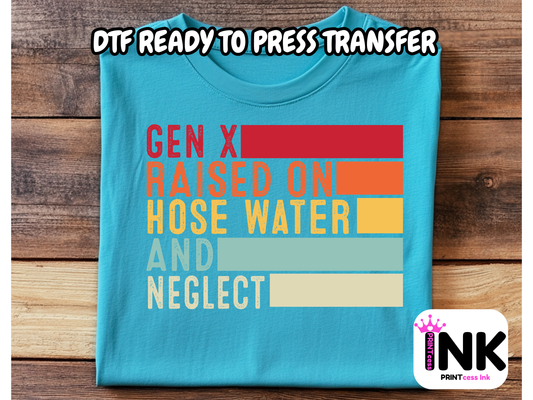 🎁 Gen X DTF101324| DTF T-Shirt Transfer | Ready to Press | DIY Heat Transfer for Clothing, Hoodies, Sweatshirt (100% off)