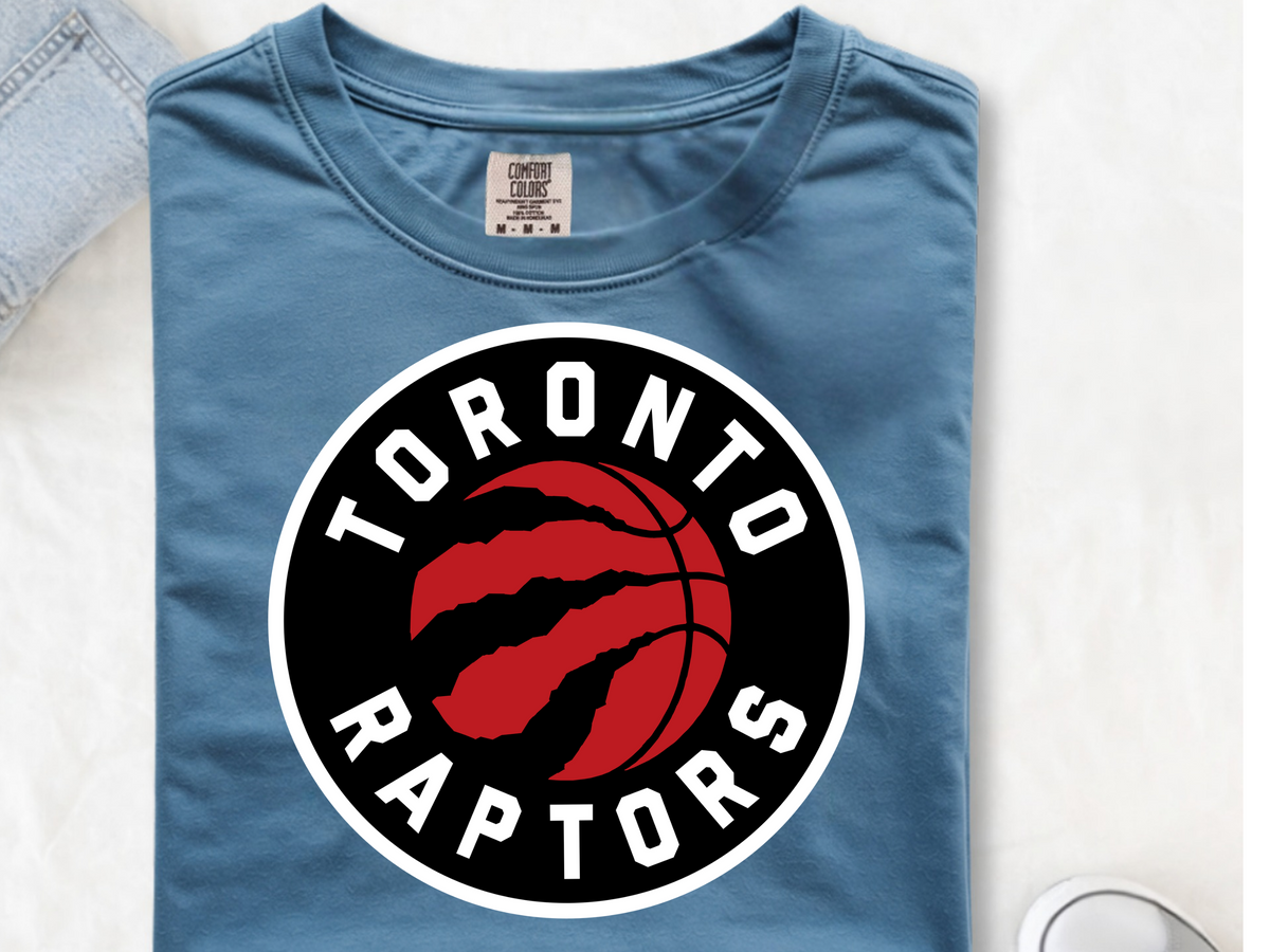 Raptors -  DTF102009- DTF T-Shirt Transfer | Ready to Press | DIY Heat Transfer for Clothing, Hoodies, Sweatshirt