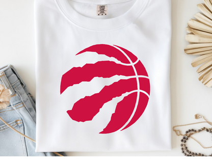 Raptors -  DTF102005- DTF T-Shirt Transfer | Ready to Press | DIY Heat Transfer for Clothing, Hoodies, Sweatshirt