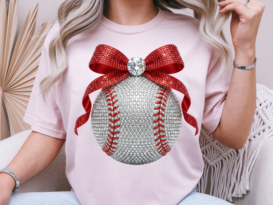 Baseball DTF101528 DTF T-Shirt Transfer | Ready to Press | DIY Heat Transfer for Clothing, Hoodies, Sweatshirt