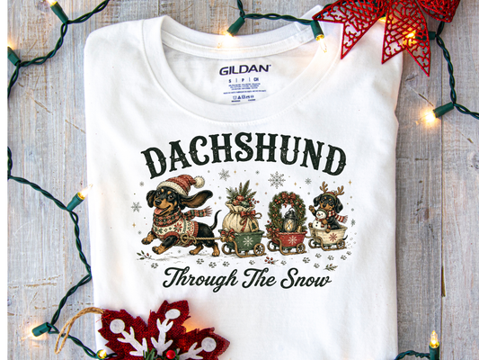 Dachshund -  DTF101871- DTF T-Shirt Transfer | Ready to Press | DIY Heat Transfer for Clothing, Hoodies, Sweatshirt