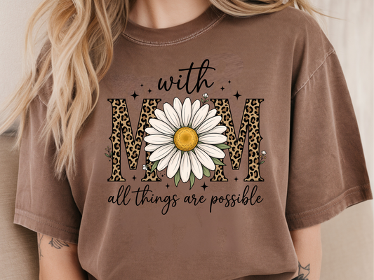 Mom DTF101447 DTF T-Shirt Transfer | Ready to Press | DIY Heat Transfer for Clothing, Hoodies, Sweatshirt
