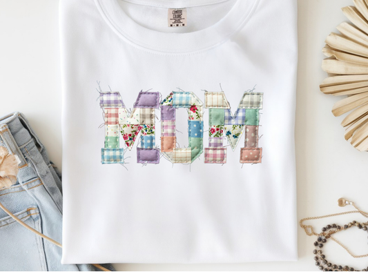 Mom -  DTF101909- DTF T-Shirt Transfer | Ready to Press | DIY Heat Transfer for Clothing, Hoodies, Sweatshirt