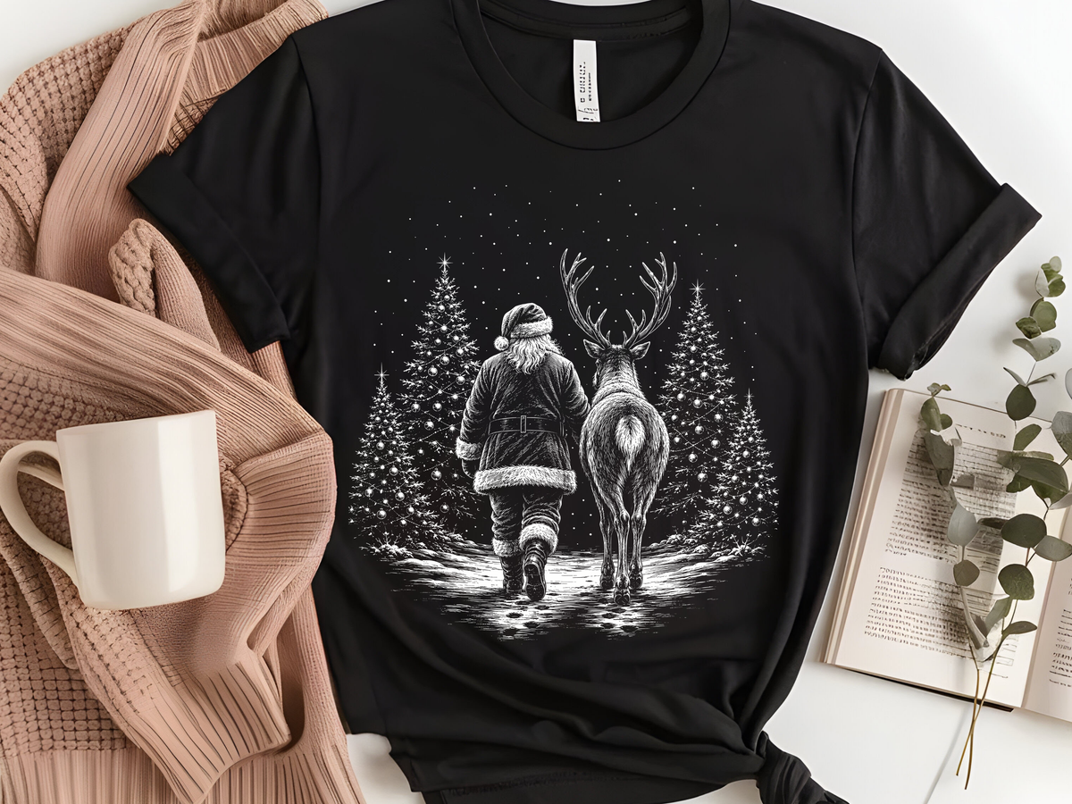 Christmas -  DTF101832- DTF T-Shirt Transfer | Ready to Press | DIY Heat Transfer for Clothing, Hoodies, Sweatshirt