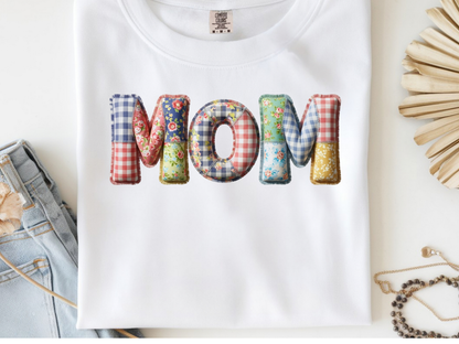 Mom -  DTF101910- DTF T-Shirt Transfer | Ready to Press | DIY Heat Transfer for Clothing, Hoodies, Sweatshirt
