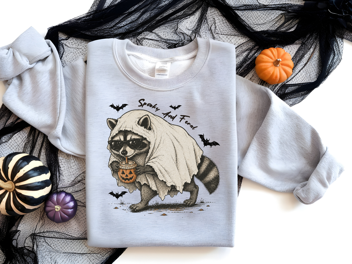 Raccoon -  DTF101854- DTF T-Shirt Transfer | Ready to Press | DIY Heat Transfer for Clothing, Hoodies, Sweatshirt