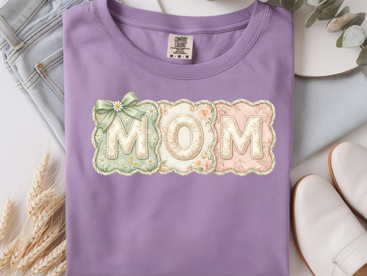 Mom -  DTF101924- DTF T-Shirt Transfer | Ready to Press | DIY Heat Transfer for Clothing, Hoodies, Sweatshirt