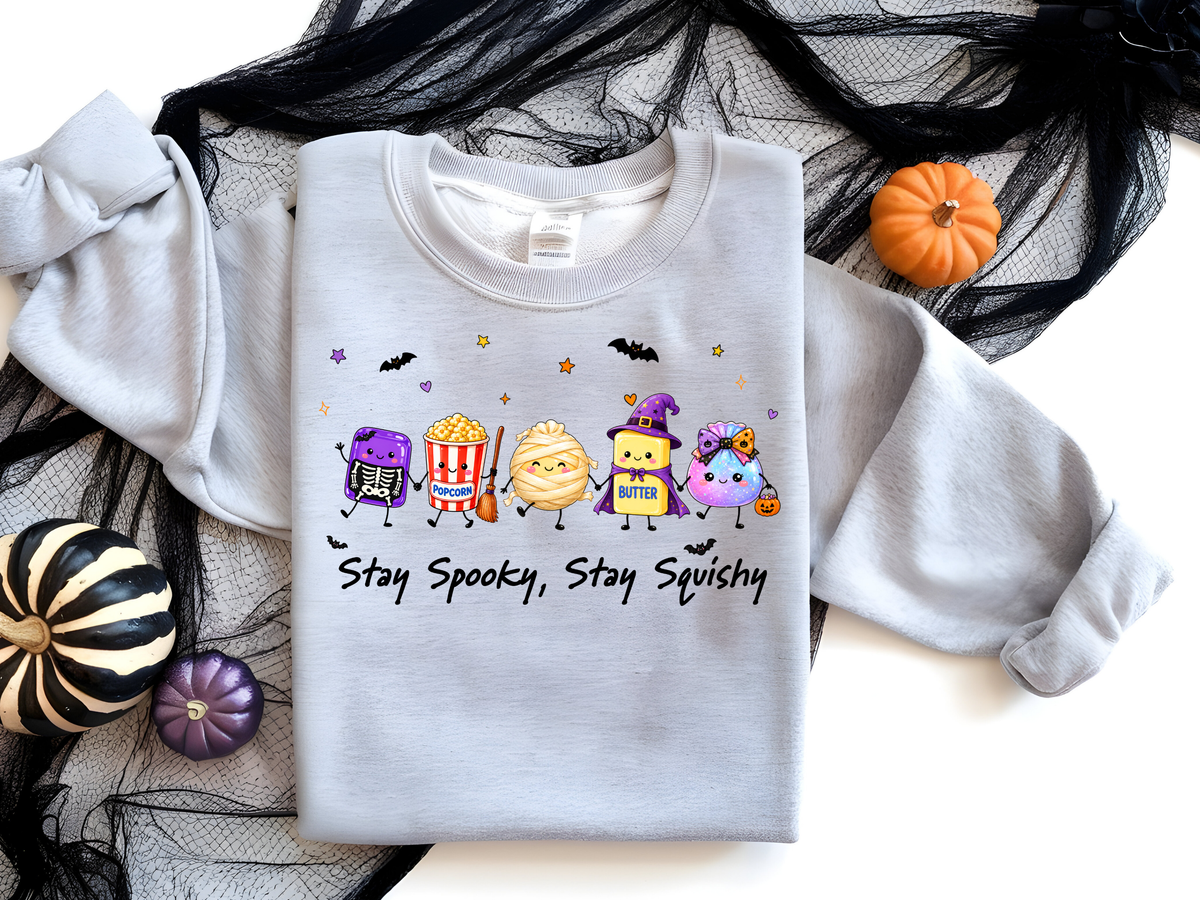 Stay spooky  -  DTF101849- DTF T-Shirt Transfer | Ready to Press | DIY Heat Transfer for Clothing, Hoodies, Sweatshirt