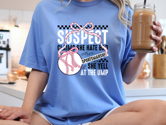 Baseball DTF101512 DTF T-Shirt Transfer | Ready to Press | DIY Heat Transfer for Clothing, Hoodies, Sweatshirt