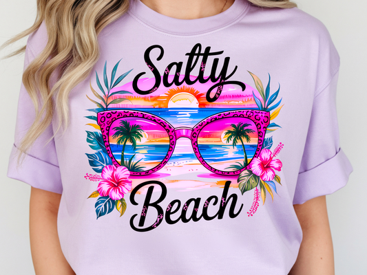 Salty DTF101433 DTF T-Shirt Transfer | Ready to Press | DIY Heat Transfer for Clothing, Hoodies, Sweatshirt