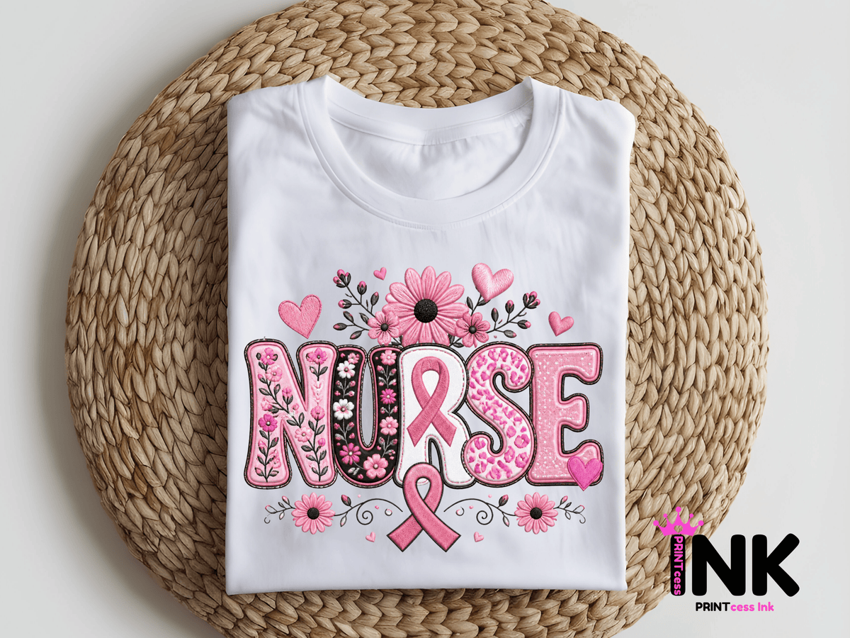 Nurse -  DTF101823- DTF T-Shirt Transfer | Ready to Press | DIY Heat Transfer for Clothing, Hoodies, Sweatshirt