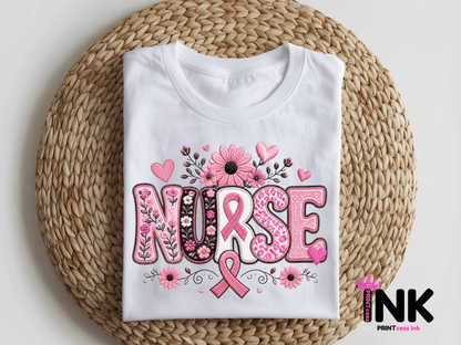Nurse -  DTF101823- DTF T-Shirt Transfer | Ready to Press | DIY Heat Transfer for Clothing, Hoodies, Sweatshirt