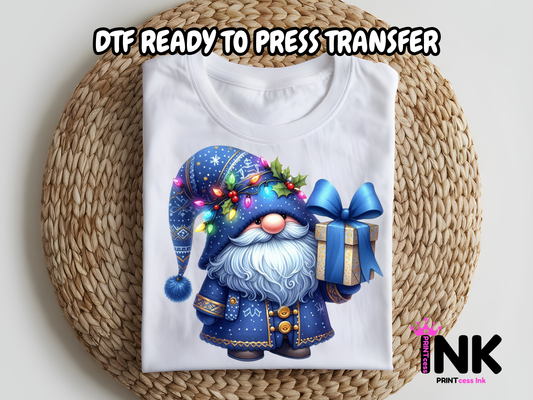 Gnome DTF101115| DTF T-Shirt Transfer | Ready to Press | DIY Heat Transfer for Clothing, Hoodies, Sweatshirt