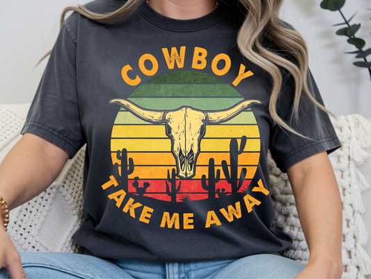 Take me away DTF101521 DTF T-Shirt Transfer | Ready to Press | DIY Heat Transfer for Clothing, Hoodies, Sweatshirt