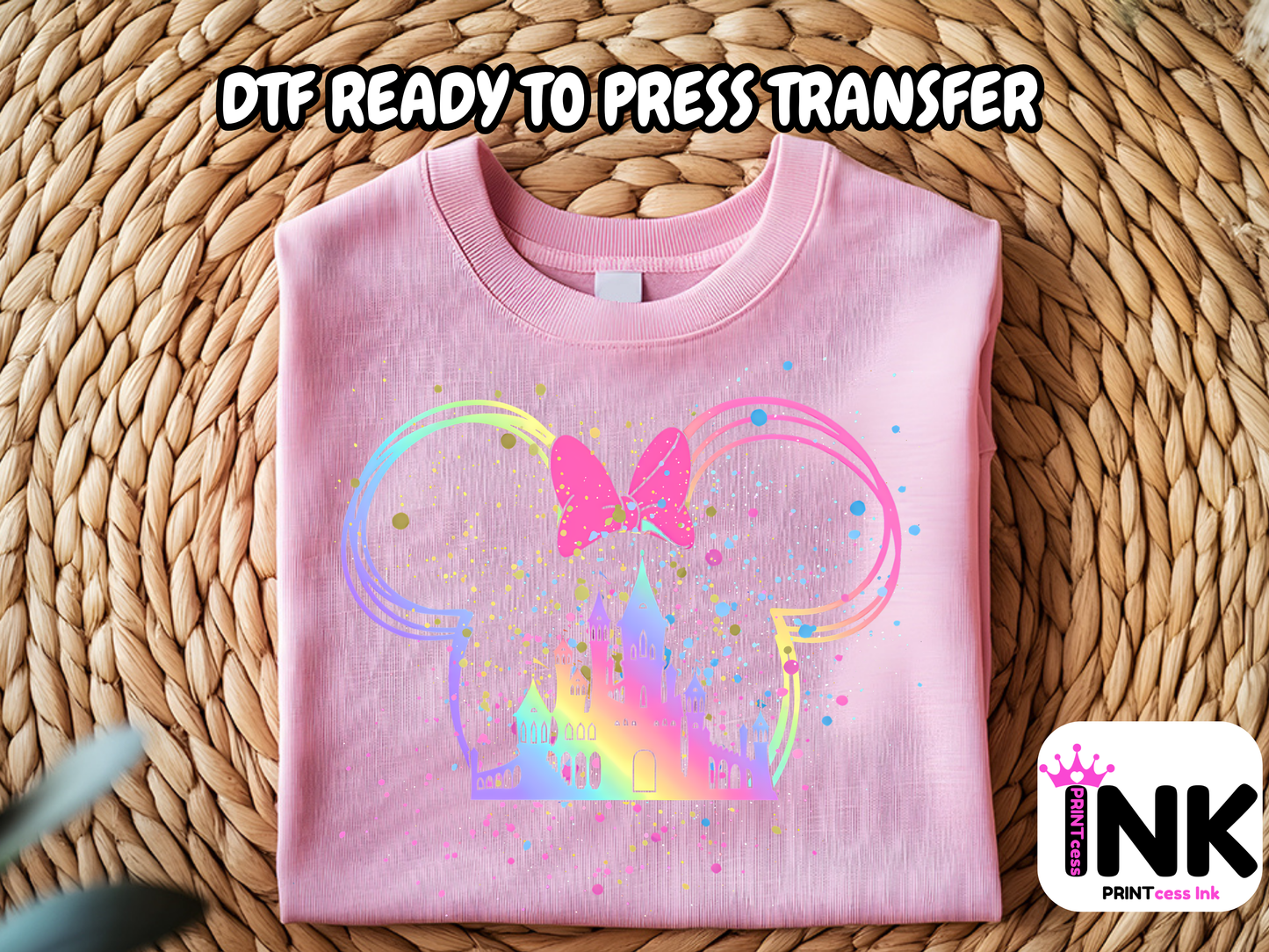 Disney -DTF101614 - T-Shirt Transfer | Ready to Press | DIY Heat Transfer for Clothing, Hoodies, Sweatshirt
