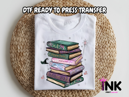 Wicked DTF101090| DTF T-Shirt Transfer | Ready to Press | DIY Heat Transfer for Clothing, Hoodies, Sweatshirt