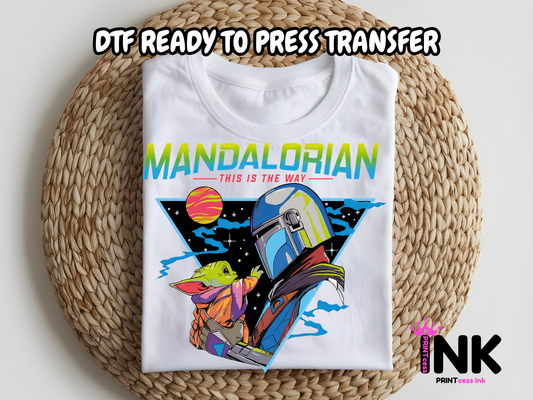 Cartoon -DTF101605  T-Shirt Transfer | Ready to Press | DIY Heat Transfer for Clothing, Hoodies, Sweatshirt