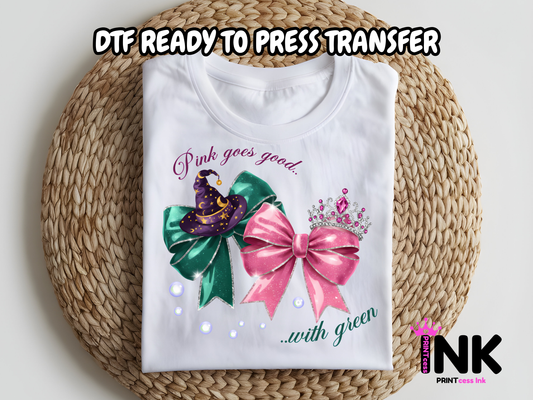 Wicked DTF101088| DTF T-Shirt Transfer | Ready to Press | DIY Heat Transfer for Clothing, Hoodies, Sweatshirt