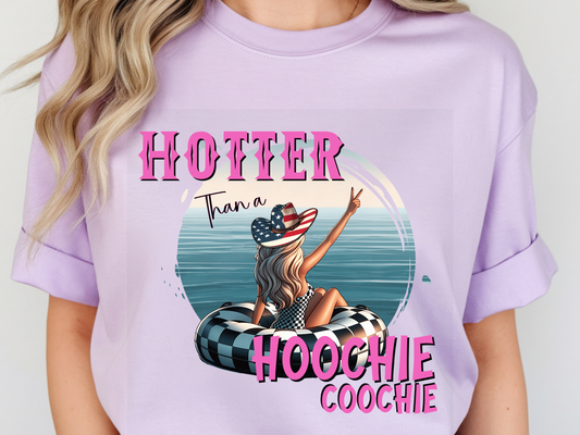 Hoochie DTF101511 DTF T-Shirt Transfer | Ready to Press | DIY Heat Transfer for Clothing, Hoodies, Sweatshirt