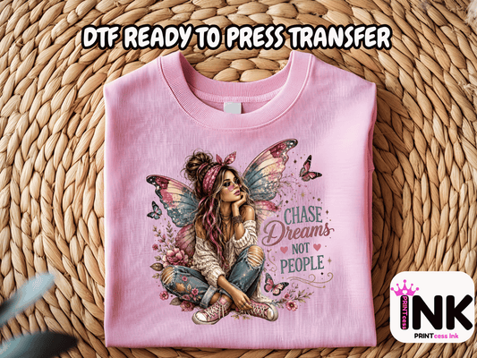 Dreams -  DTF101784- T-Shirt Transfer | Ready to Press | DIY Heat Transfer for Clothing, Hoodies, Sweatshirt