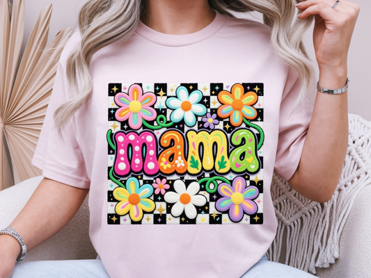 Mama DTF101445 DTF T-Shirt Transfer | Ready to Press | DIY Heat Transfer for Clothing, Hoodies, Sweatshirt