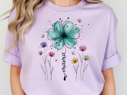 Mama DTF101463 DTF T-Shirt Transfer | Ready to Press | DIY Heat Transfer for Clothing, Hoodies, Sweatshirt