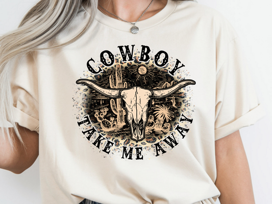 Take me away DTF101507 DTF T-Shirt Transfer | Ready to Press | DIY Heat Transfer for Clothing, Hoodies, Sweatshirt