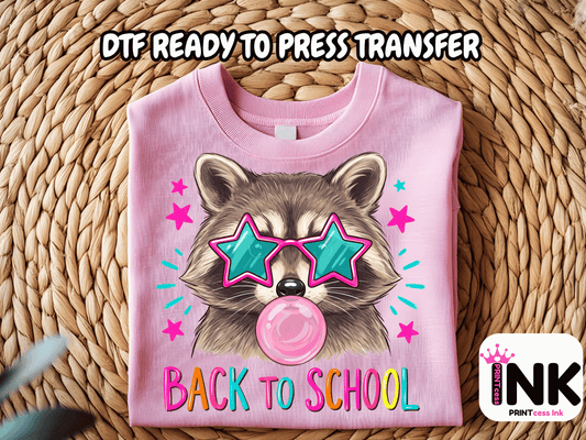Back to school -  DTF101766- T-Shirt Transfer | Ready to Press | DIY Heat Transfer for Clothing, Hoodies, Sweatshirt