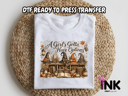 Halloween -  DTF101795- T-Shirt Transfer | Ready to Press | DIY Heat Transfer for Clothing, Hoodies, Sweatshirt