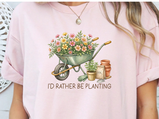 Planting DTF101534 DTF T-Shirt Transfer | Ready to Press | DIY Heat Transfer for Clothing, Hoodies, Sweatshirt