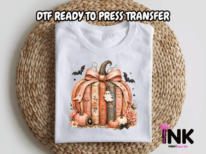 Halloween -  DTF101796- T-Shirt Transfer | Ready to Press | DIY Heat Transfer for Clothing, Hoodies, Sweatshirt