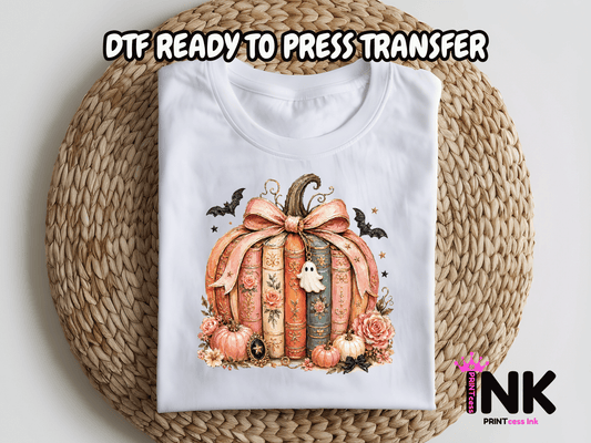 Halloween -  DTF101796- T-Shirt Transfer | Ready to Press | DIY Heat Transfer for Clothing, Hoodies, Sweatshirt