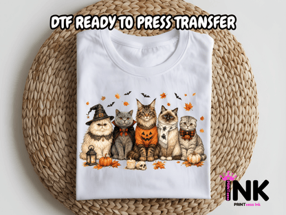 Halloween -  DTF101792- T-Shirt Transfer | Ready to Press | DIY Heat Transfer for Clothing, Hoodies, Sweatshirt
