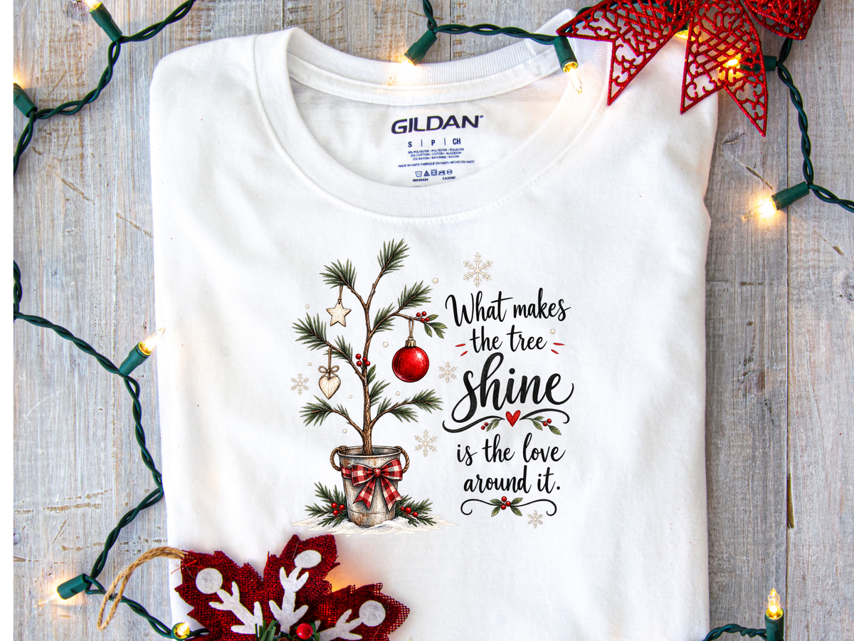 Christmas Tree -  DTF101867- DTF T-Shirt Transfer | Ready to Press | DIY Heat Transfer for Clothing, Hoodies, Sweatshirt