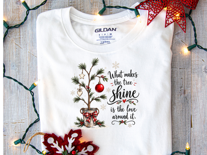 Christmas Tree -  DTF101867- DTF T-Shirt Transfer | Ready to Press | DIY Heat Transfer for Clothing, Hoodies, Sweatshirt