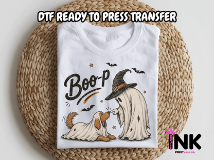 Boop -  DTF101790- T-Shirt Transfer | Ready to Press | DIY Heat Transfer for Clothing, Hoodies, Sweatshirt