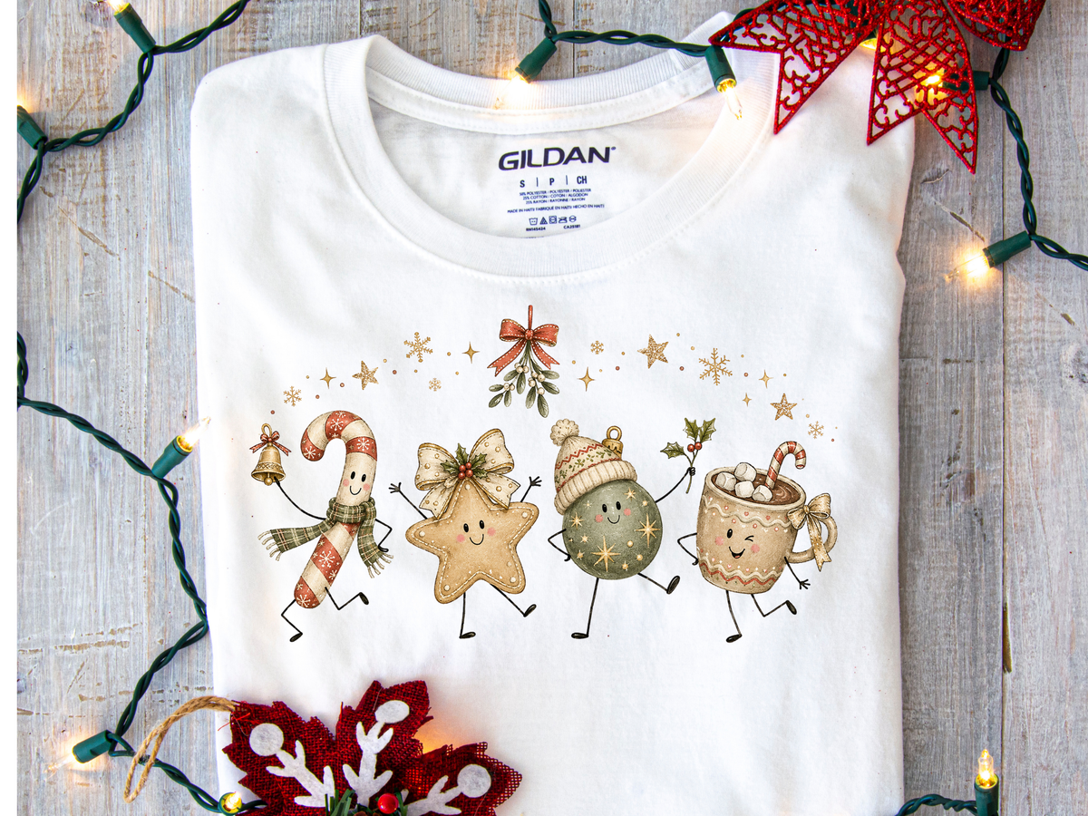 Christmas -  DTF101869- DTF T-Shirt Transfer | Ready to Press | DIY Heat Transfer for Clothing, Hoodies, Sweatshirt