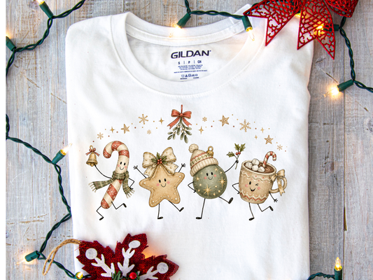 Christmas -  DTF101869- DTF T-Shirt Transfer | Ready to Press | DIY Heat Transfer for Clothing, Hoodies, Sweatshirt
