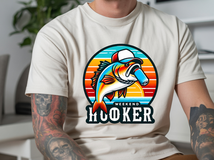 Hooker DTF101548 DTF T-Shirt Transfer | Ready to Press | DIY Heat Transfer for Clothing, Hoodies, Sweatshirt