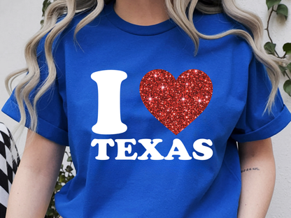Texas DTF101455 DTF T-Shirt Transfer | Ready to Press | DIY Heat Transfer for Clothing, Hoodies, Sweatshirt