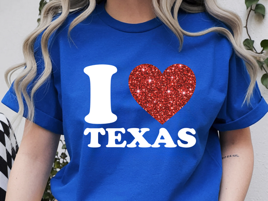 Texas DTF101455 DTF T-Shirt Transfer | Ready to Press | DIY Heat Transfer for Clothing, Hoodies, Sweatshirt