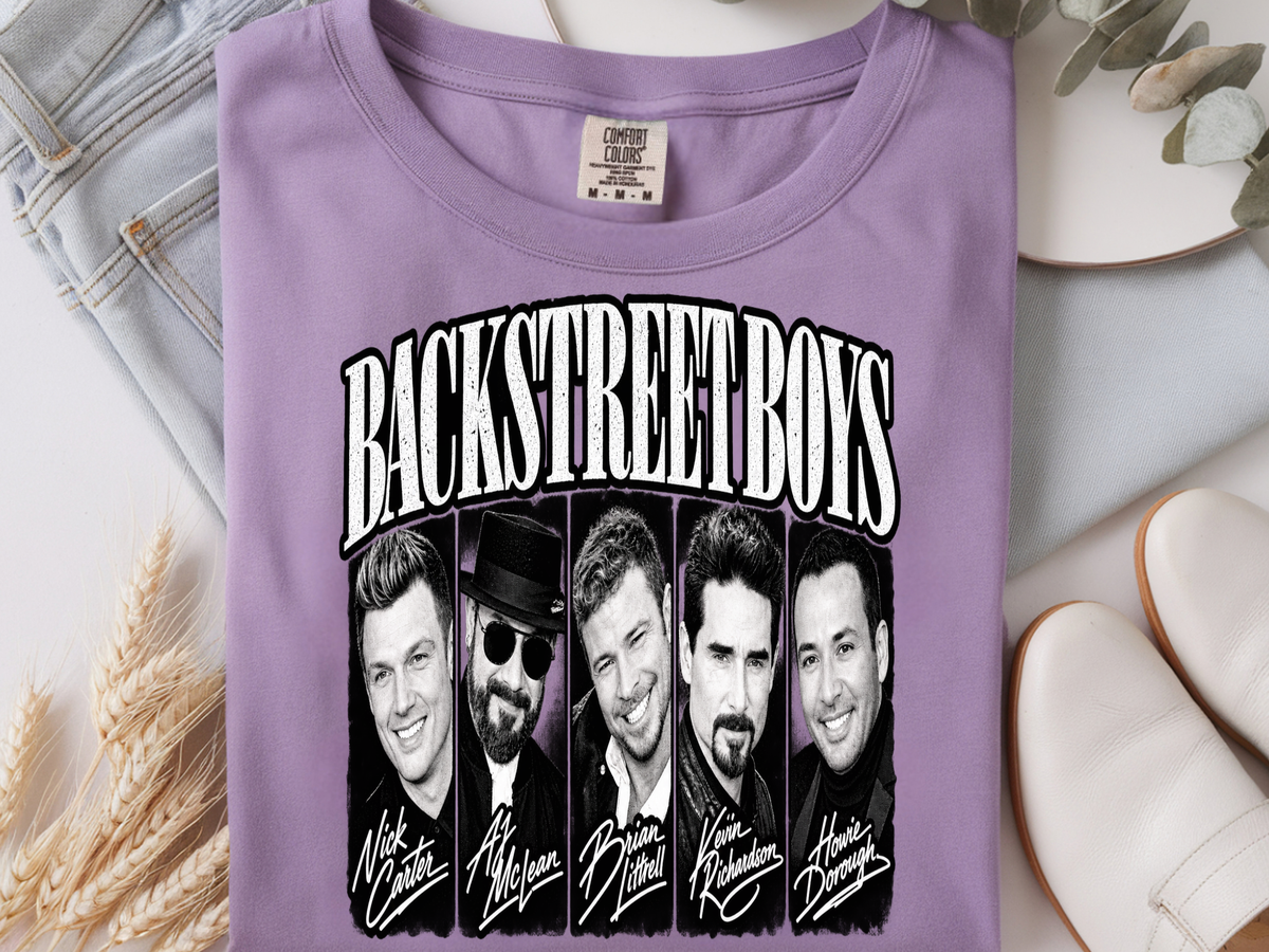 Backstreet -  DTF101942- DTF T-Shirt Transfer | Ready to Press | DIY Heat Transfer for Clothing, Hoodies, Sweatshirt