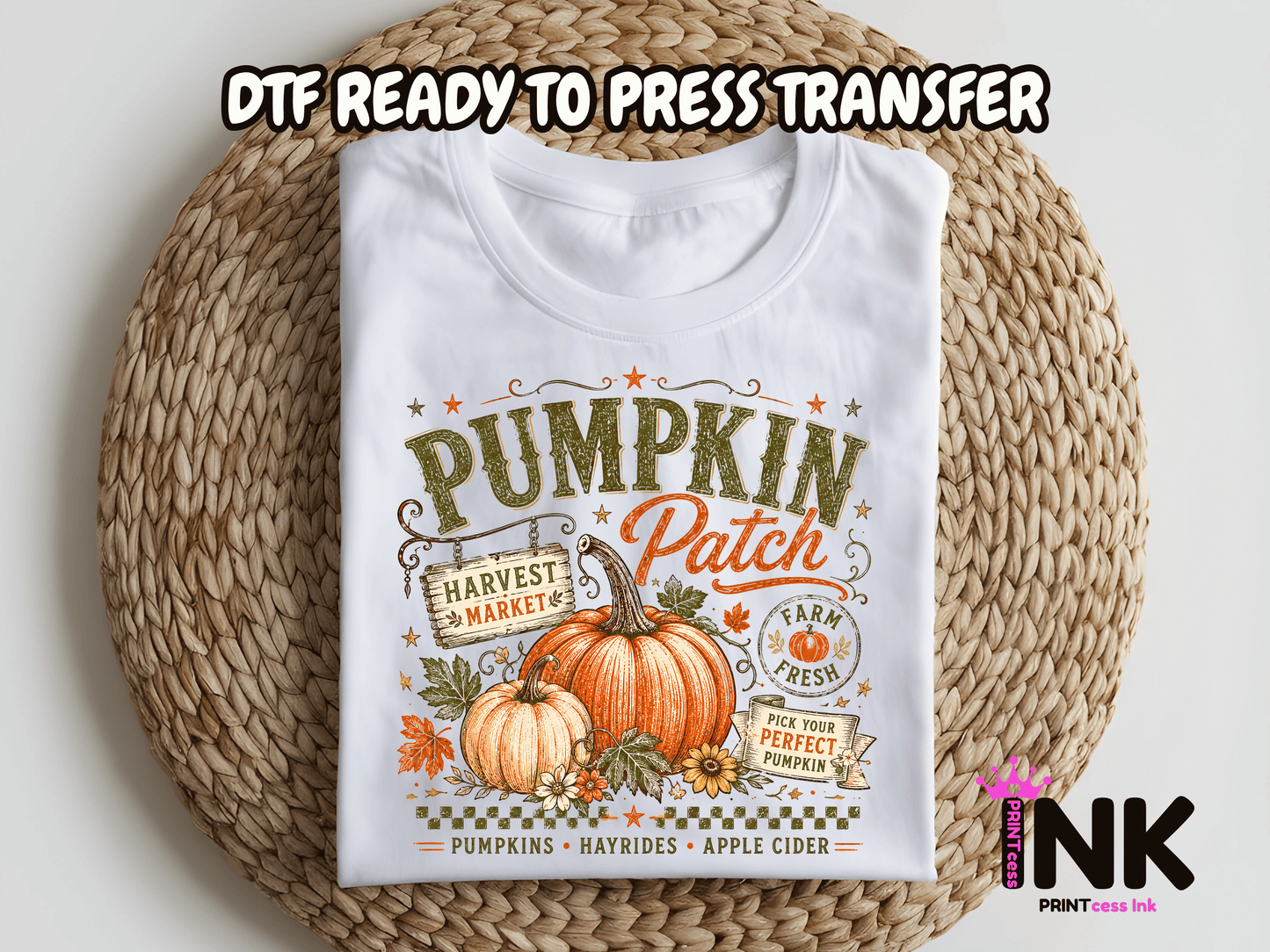 Halloween -  DTF101797- T-Shirt Transfer | Ready to Press | DIY Heat Transfer for Clothing, Hoodies, Sweatshirt