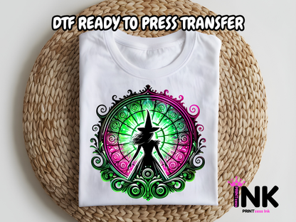 Wicked DTF101097| DTF T-Shirt Transfer | Ready to Press | DIY Heat Transfer for Clothing, Hoodies, Sweatshirt