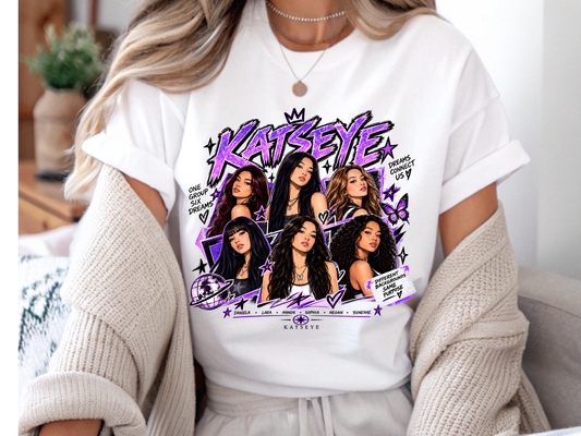 Katseye -  DTF101845- DTF T-Shirt Transfer | Ready to Press | DIY Heat Transfer for Clothing, Hoodies, Sweatshirt