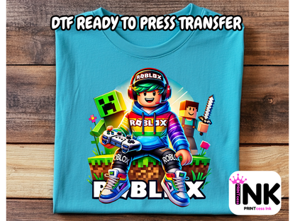Robl -  DTF101882- DTF T-Shirt Transfer | Ready to Press | DIY Heat Transfer for Clothing, Hoodies, Sweatshirt