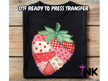 Patchwork DTF101335| DTF T-Shirt Transfer | Ready to Press | DIY Heat Transfer for Clothing, Hoodies, Sweatshirt