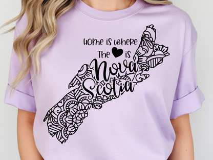Nova Scotia DTF101471 DTF T-Shirt Transfer | Ready to Press | DIY Heat Transfer for Clothing, Hoodies, Sweatshirt